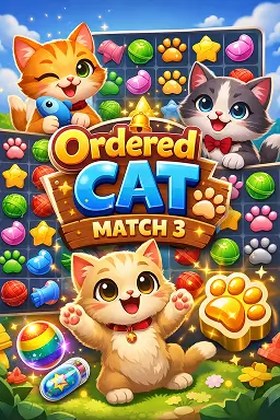 Ordered Cat Match 3