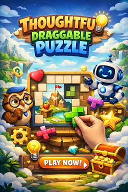 Thoughtful Draggable Puzzle